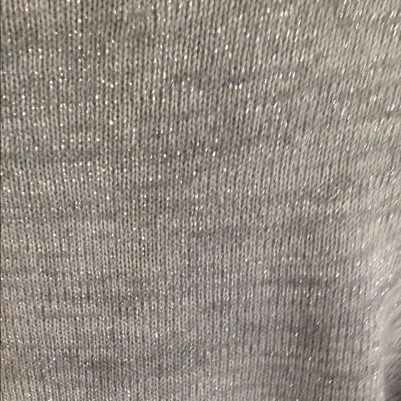 LOFT Grey sparkly sweater size L - Picture 5 of 8